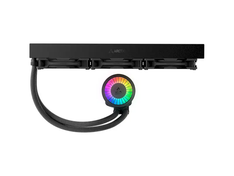 Водяне охолодження ARCTIC Liquid Freezer III Pro 420 A-RGB Black (ACFRE00185A) - фото 3