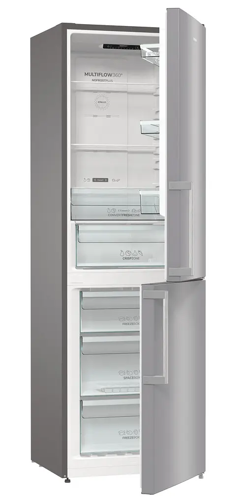 Холодильник Gorenje NRK6191ES5F 185х60х60см 2 двері 203(99) л А+ Total NF (NRK6191ES5F) - фото 8