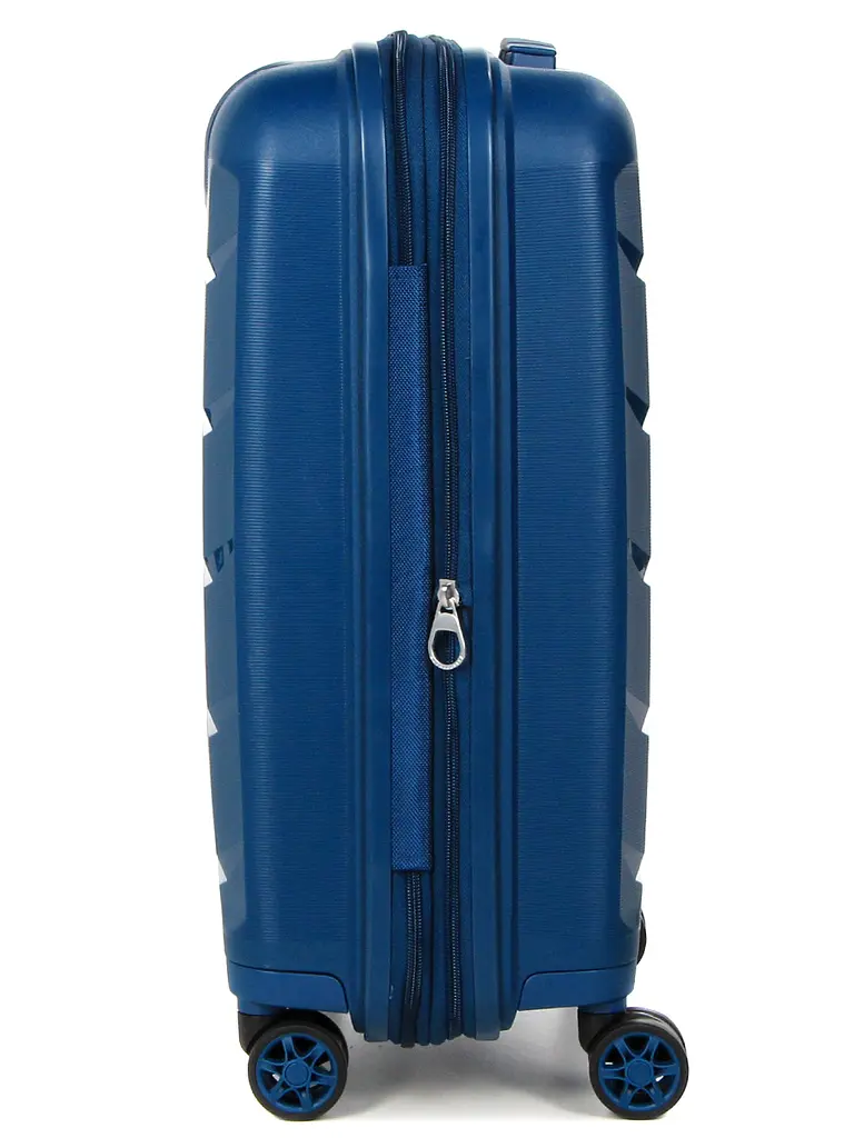 Валіза маленька S поліпропілен Airtex 646 45л 55×40×20см Темно-синій - фото 7