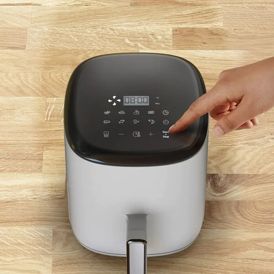 Мультипіч Tefal EasyFry Compact 1300 Вт біла (EY145A10) - фото 6