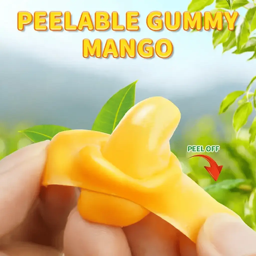 Желейні цукерки Amos Peelerz Gummy Mango 170г - фото 6