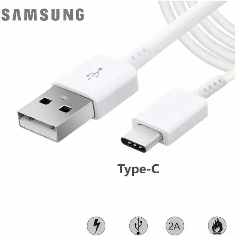 Зарядное устройство Samsung и кабель USB-C Samsung Galaxy A03s (белый) - фото 4