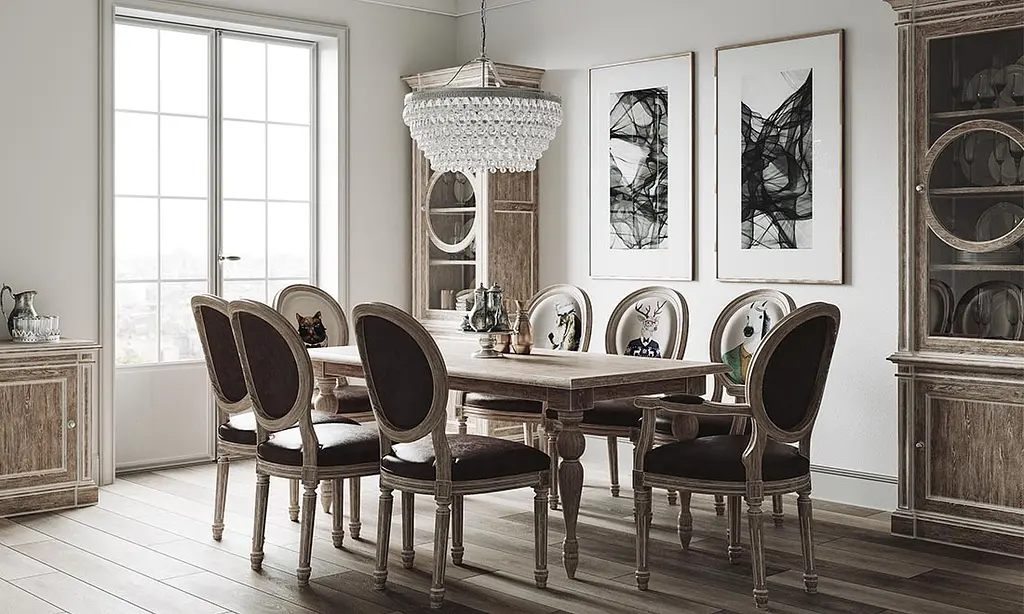 Стілець Prestol АРТ Кіт Базиліо 500x555x960 мм коричневий - фото 3