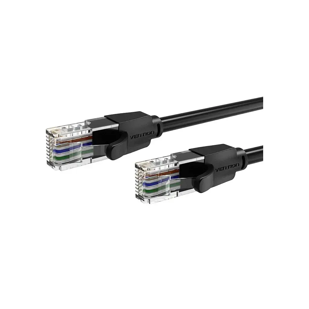 Патч-корд 30м, UTP cat 6 RJ-45 black Vention (IBEBT) - фото 2