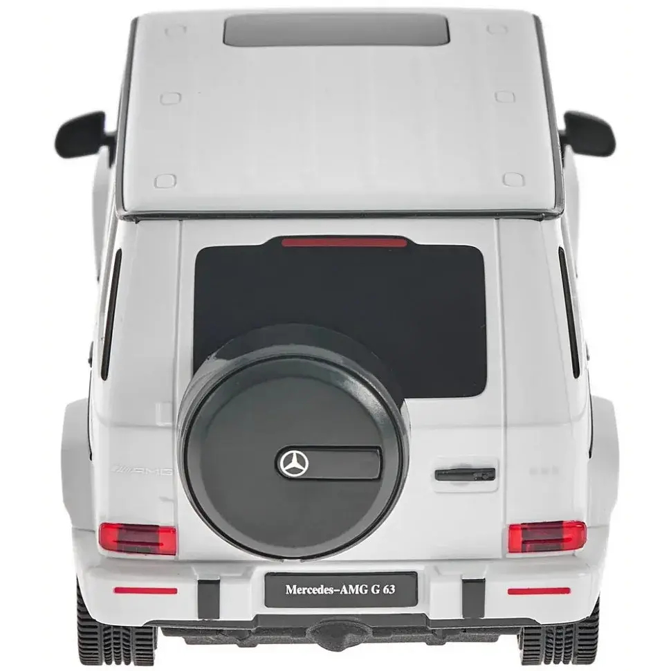 Машинка Rastar Mercedes-Benz G63 на управлении 1:24 белый 95800 - фото 4