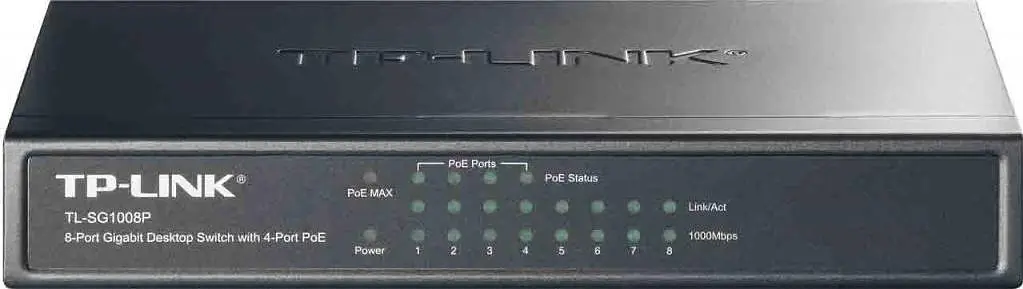Комутатор мережевий TP-Link TL-SG1008P