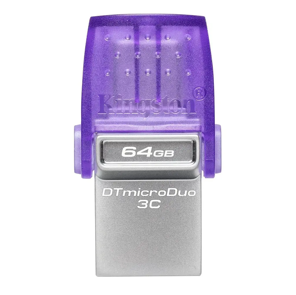 Флеш-накопичувач Kingston DT Duo 3C 64GB (DTDUO3CG3/64GB) - фото 2