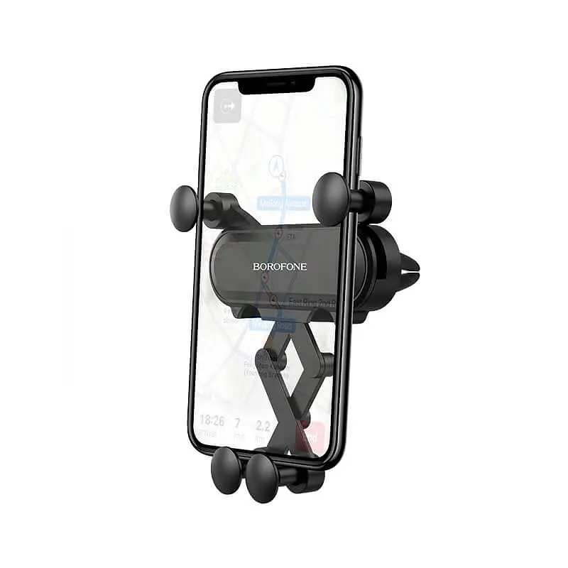 Держатель Borofone Eddie air outlet gravity in-car holder BH19 - фото 3