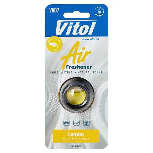 Освіжувач повітря Vitol Air Lemon 2.3мл