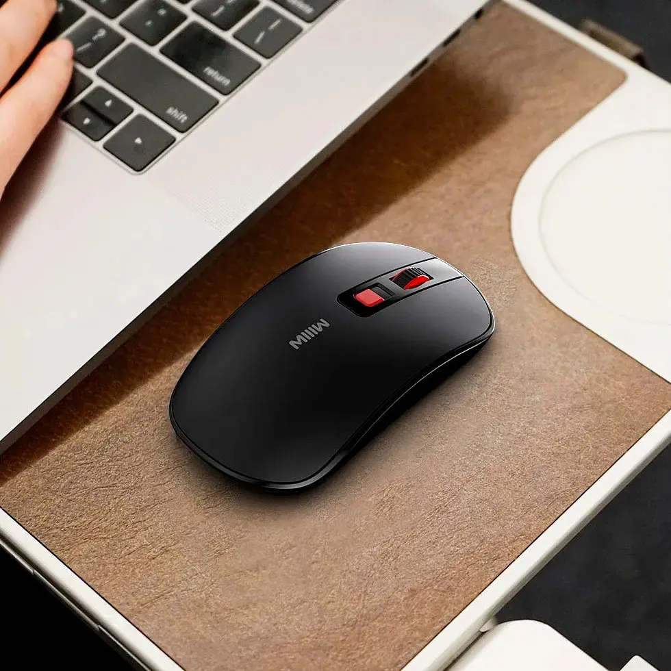 Миша Xiaomi MiiiW Wireless Mute mouse lite PM21 (MW23M21) чорна - фото 8