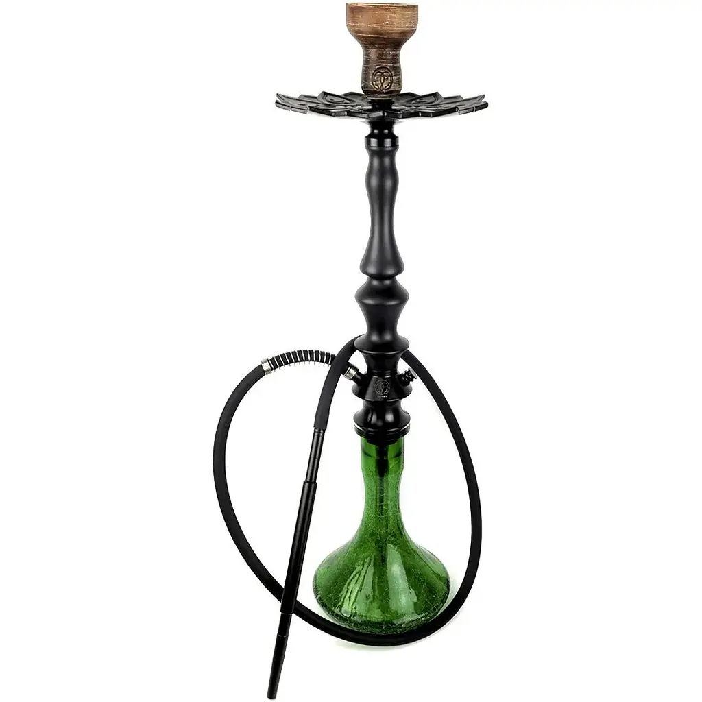Кальян KARMA HOOKAH 3.3 Black (Craft Crash Green) - фото 2