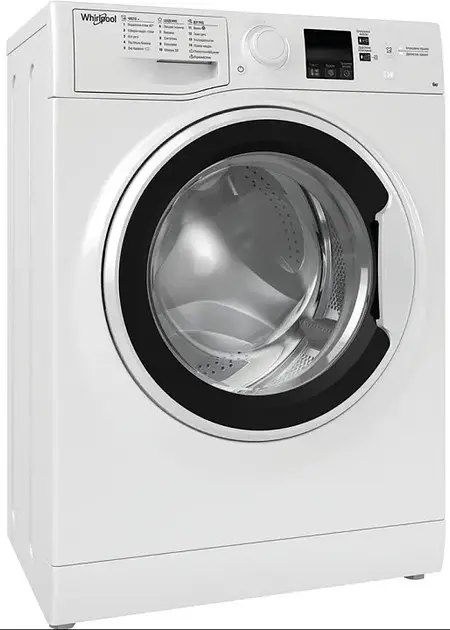 Пральна машина Whirlpool WRBSS 6239 W UA 6 кг фронтальна 16 програм швидкість віджиму 1200 об/хв дисплей інвертор клас енергоспоживання A+++ 85x42.5x59.5 см White - фото 2