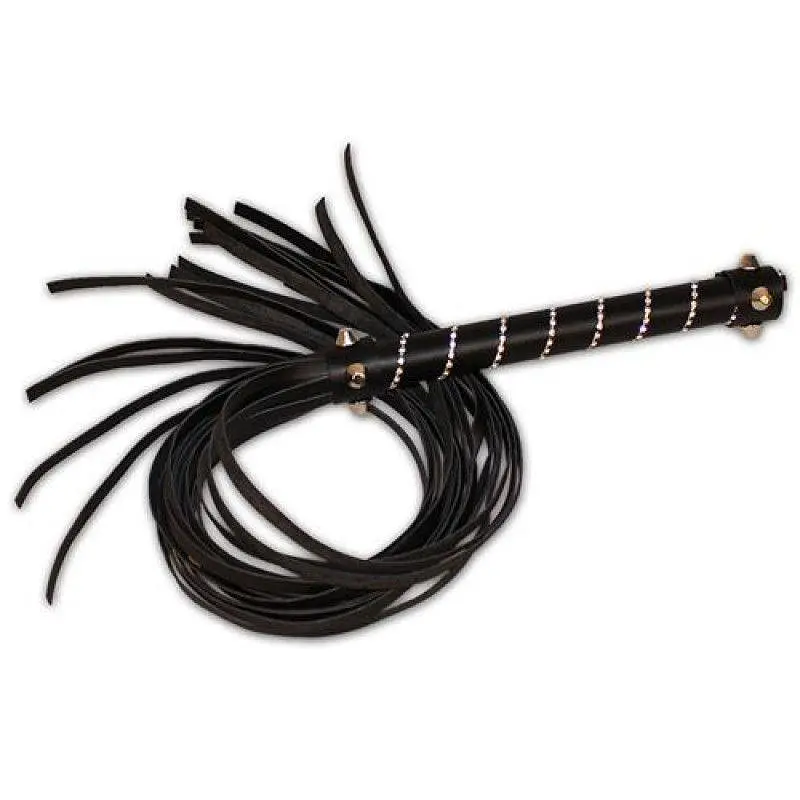 Флогер Toyz4lovers Frusta Easy Line Whip, 50 см (чорний) - фото 3