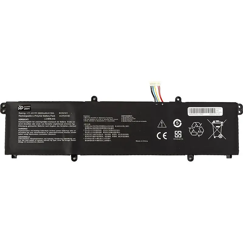 Акумулятор PowerPlant для ноутбуків ASUS VivoBook Flip 14 (B31N1911) 11.4V 3600mAh (NB431922) - фото 2