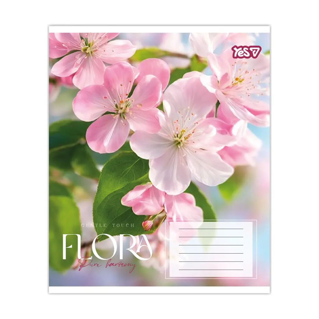 Зошит Yes Flora А5 24 аркушів клітинка (768790), в асортименті - фото 5