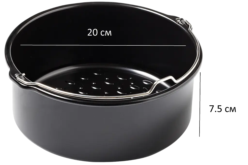 Форма для запікання Pyrex AirFryer, 20x19x7.5 см (1.6 л) (7263054) - фото 6