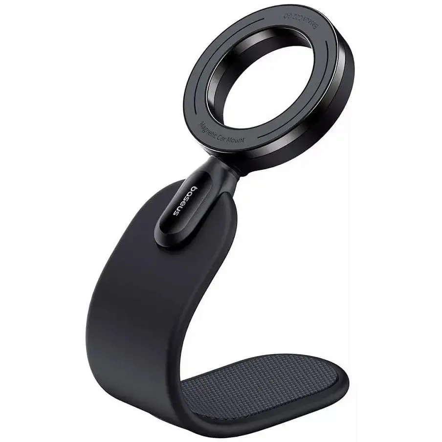 Автотримач магнітний з кільцем для 12 13 серії Baseus C02 Go Magnetic Car Phone Holder 360 Rotatable - фото 3