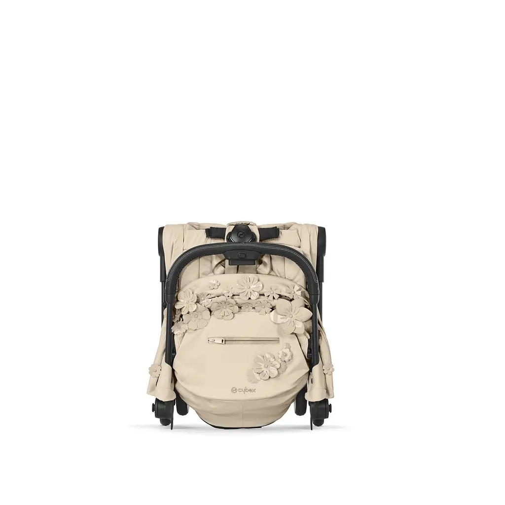 Прогулянкова коляска Cybex Coya Matt Simply Flowers Beige бежева (522003151) - фото 6