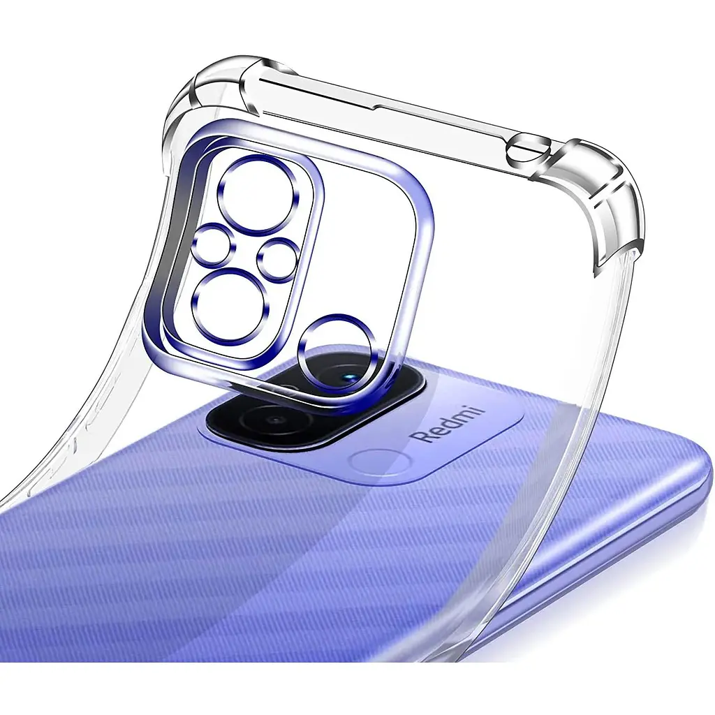 Панель BeCover Anti-Shock для Xiaomi Redmi 12C Clear (709176) - фото 2