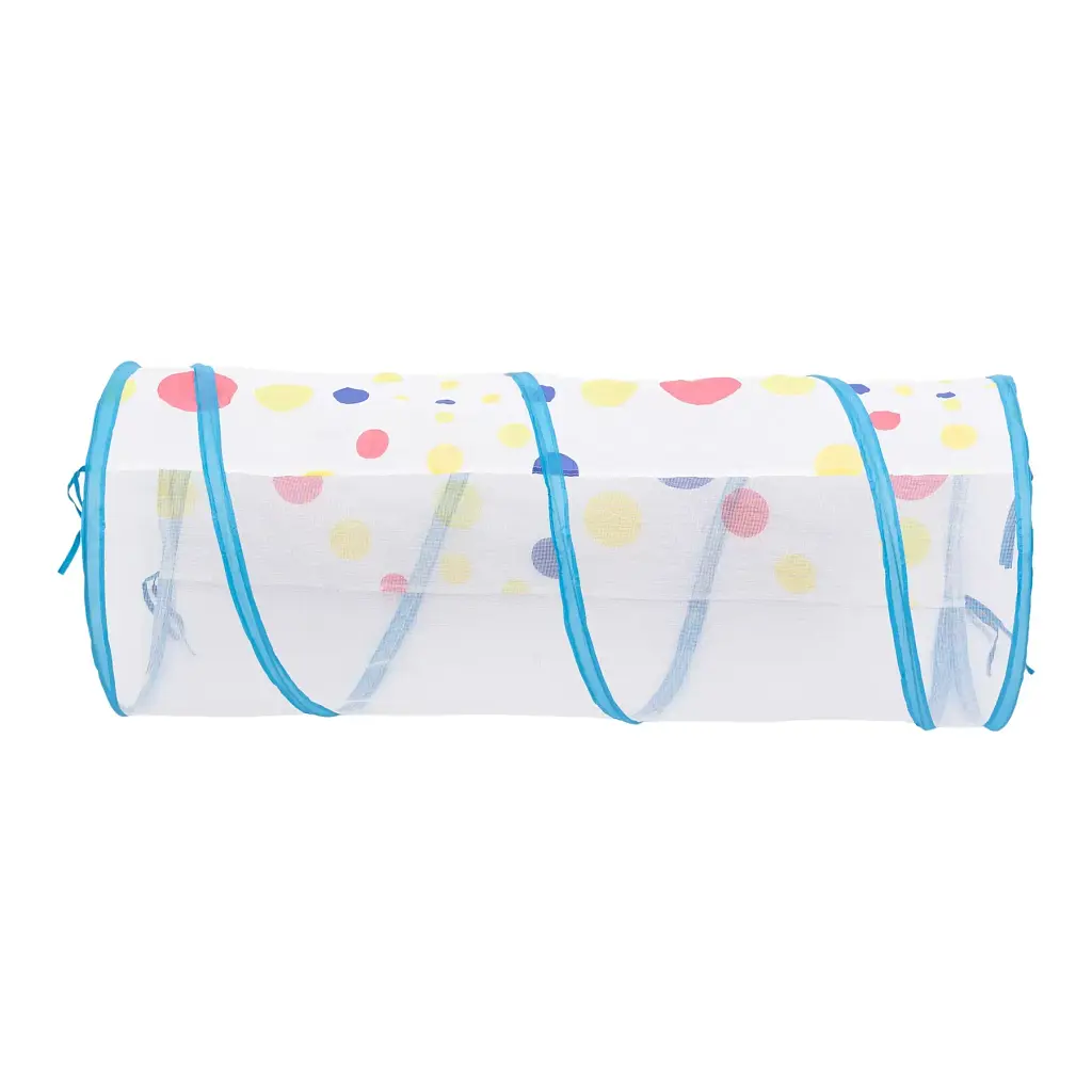 Намет дитячий ігровий LUGI HP-S-4NDBL з тунелем та басейном для кульок блакитний - фото 7
