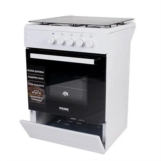 Газова плита Prime Technics PSG 64017 W - фото 2