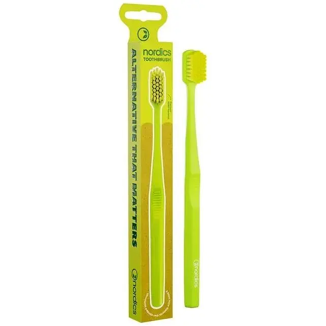 Зубна щітка Nordics 6580 Premium Green (3800500324524)