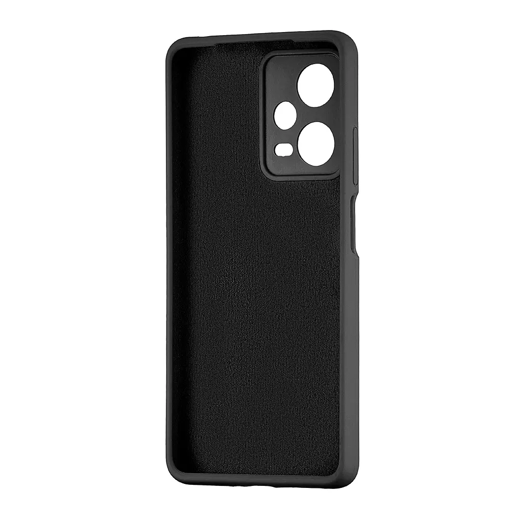 Чохол Silicone Case Xiaomi Redmi Note 12 Pro 5G Black - фото 2