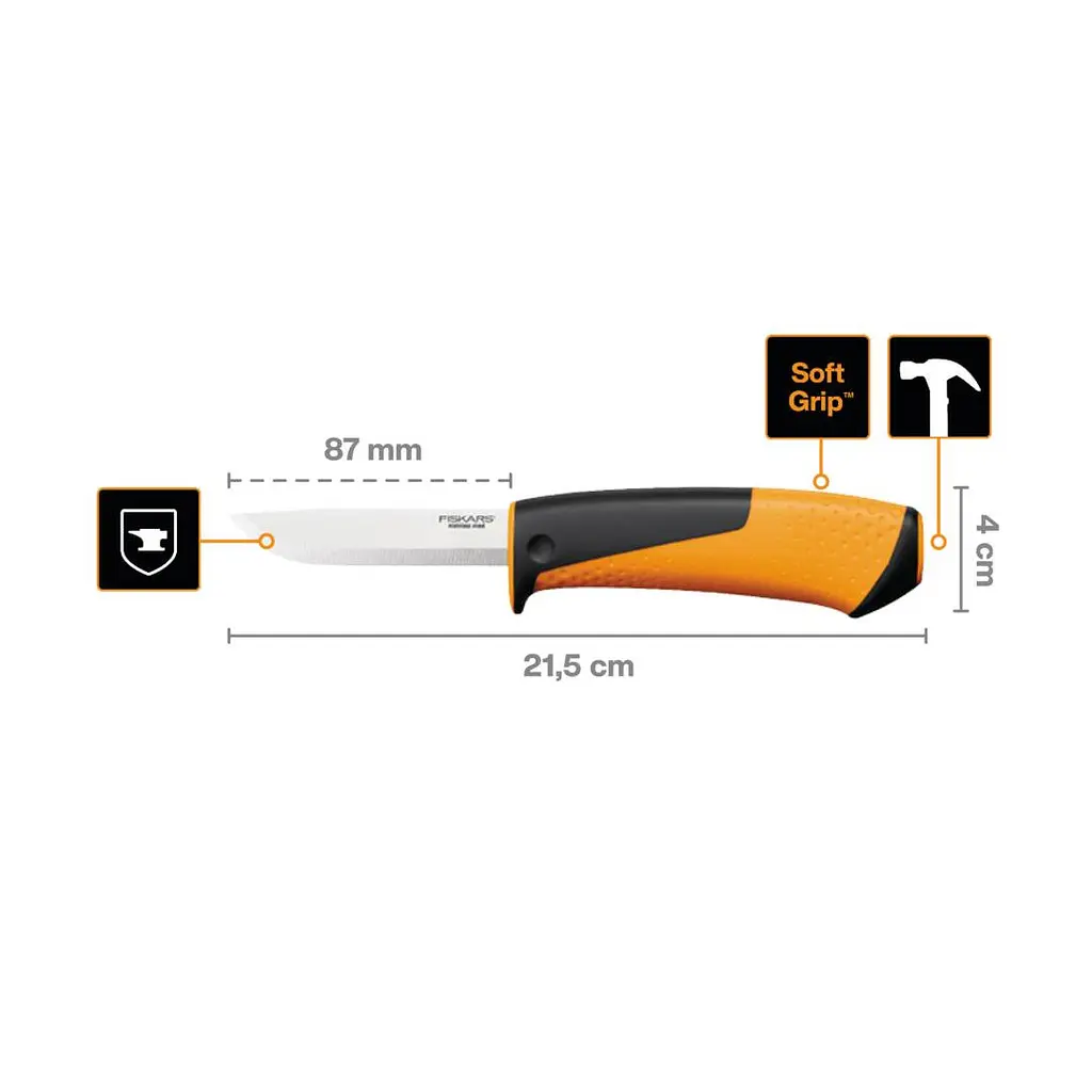 Універсальний ніж з точилом Fiskars (156017) 1023618 - фото 2