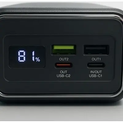 Батарея універсальна GEAR 50000mAh, PD/22.5W, black (SP05) - фото 3