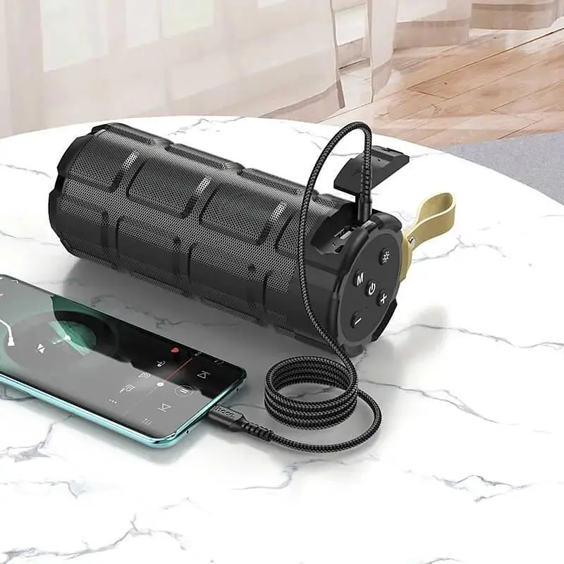 Кабель Hoco Type-C для Aux Digital audio conversion cable UPA17 юсб-с на 3.5 мм чорний - фото 5