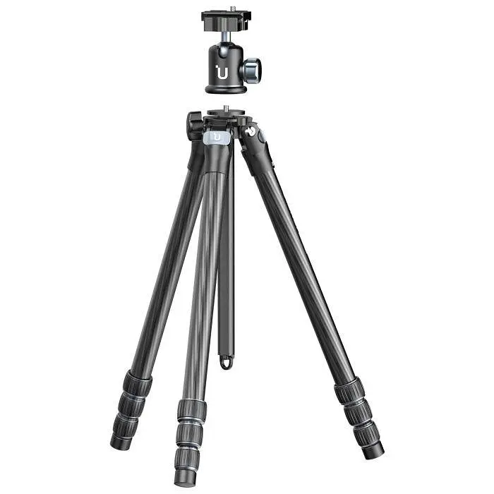 Штатив Ulanzi MT-60 1.6M Carbon Fiber Travel Tripod UV-3115 MT-60 Black - фото 3
