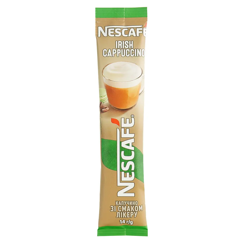 Напій кавовий Nescafe Irish Cappuccino стік 14 г - фото 2