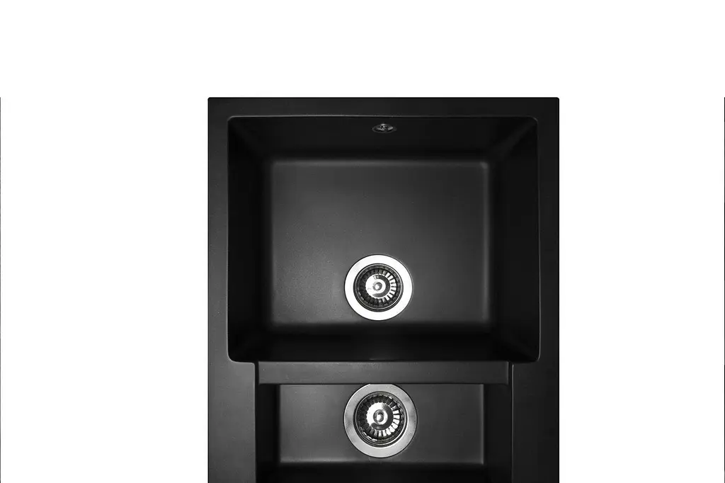 Кухонна мийка гранітна Miraggio LaPas black 786x489x203 00207907, Чорний - фото 3