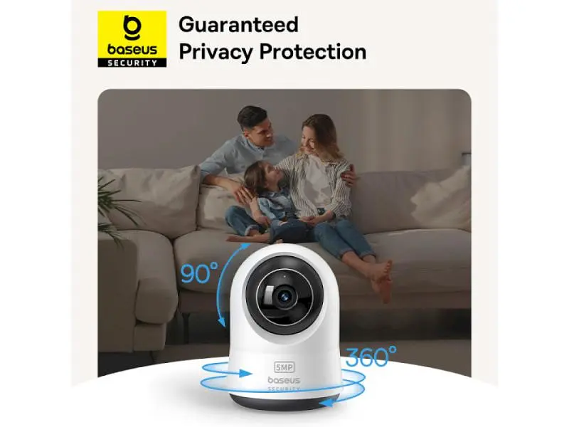 IP-камера відеоспостереження BASEUS Security P1 Pro Indoor 3K White (S0TV022130) - фото 8