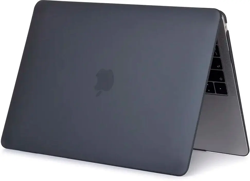 Пластикова накладка (верх та низ) HardShell Matte Case для Apple MacBook Air 13.6` M2 A2681 2022 (Black) [77500] - фото 2