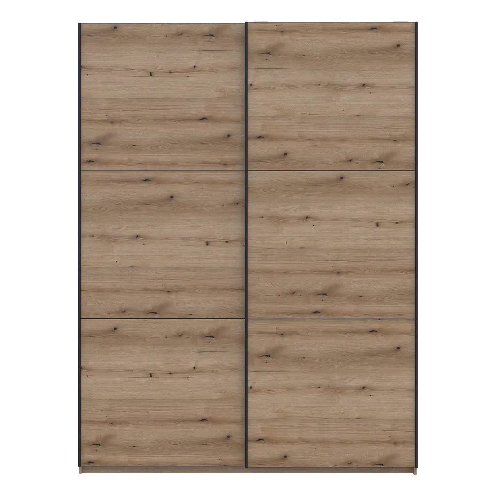 Шафа купе Doros G-Caiser Дуб Евок 2 ДСП / 3 частини 180х60х240 (80737748) - фото 4