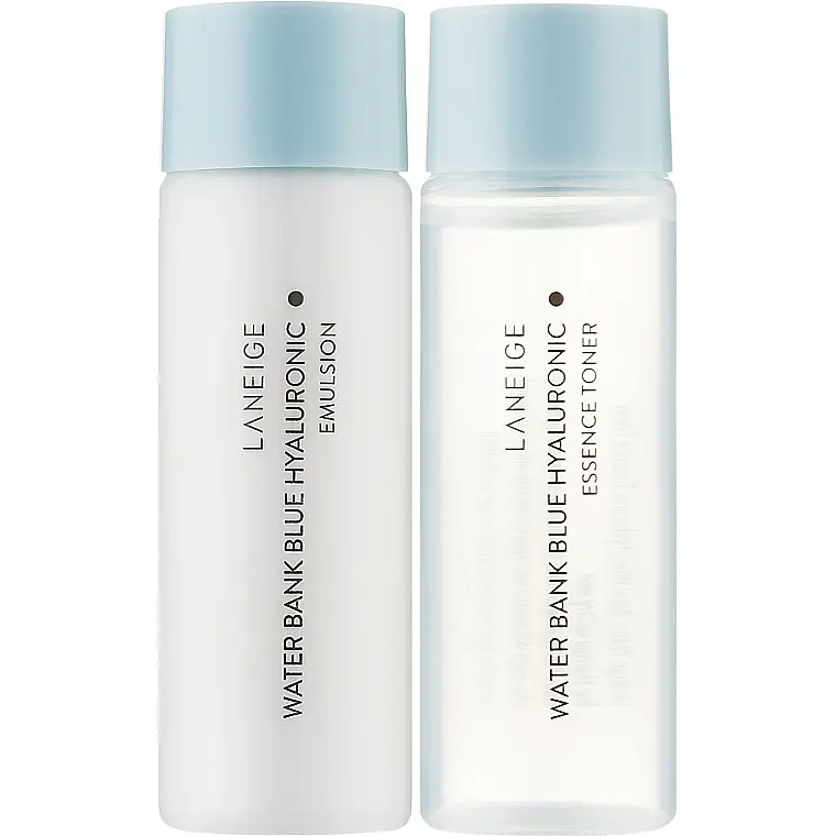 Набір мініатюр для шкіри Laneige Water Bank Blue Hyaluronic 2 Step Essential Kit for Normal to Dry Skin, 2 шт. - фото 2