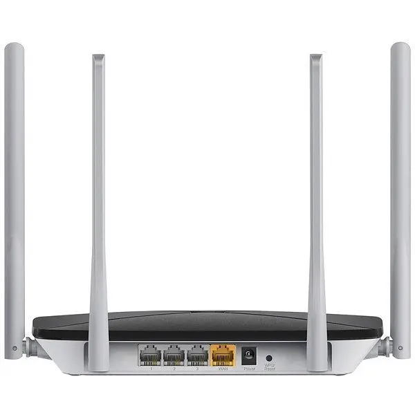 Маршрутизатор дводіапазонний Wi-Fi роутер 300+867 Мбіт/сек Ethernet 10/100 Мбіт/сек Mercusys AC12 AC1200 WiFi 5 - фото 2