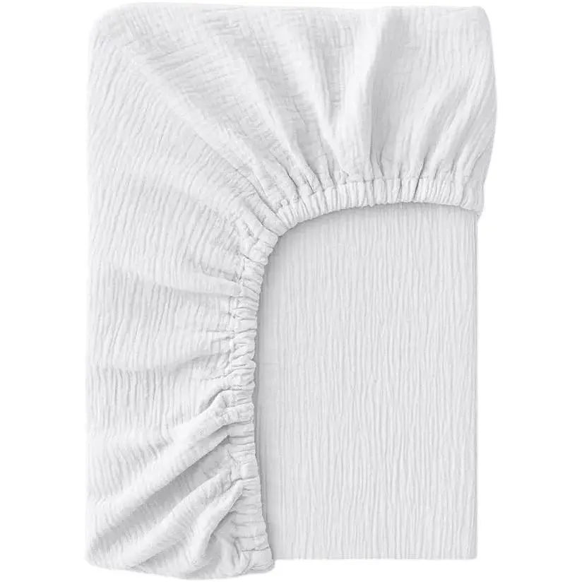 Простирадло на резинці муслін Cosas White 200х200х20 см (01Muslin_White_200x200x20)