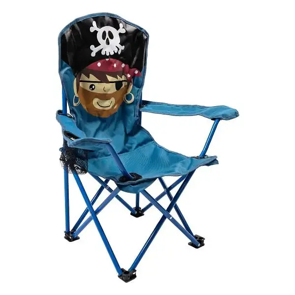 Детское кресло туристическое Lugi складное синее SJ-0065BL - фото 2