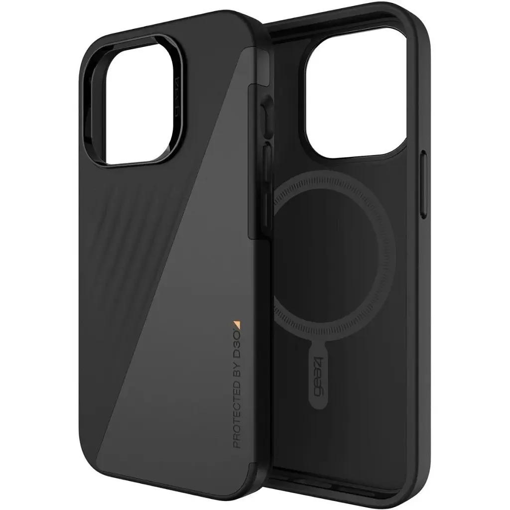 Чохол-накладка Zagg Gear4 Brooklyn Snap with Magsafe для Apple iPhone 13 Pro Black (702008228 / 702008901) - фото 3