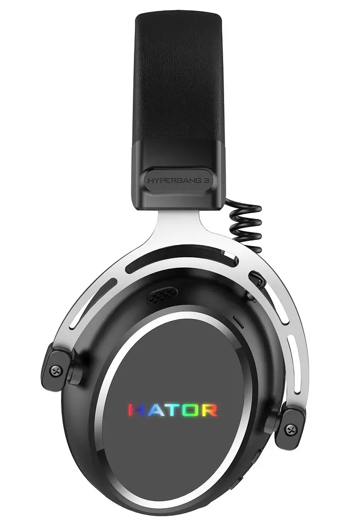Ігрова гарнітура HATOR Hypergang 3 Hi-Res Wireless Black (ESH55) - фото 8