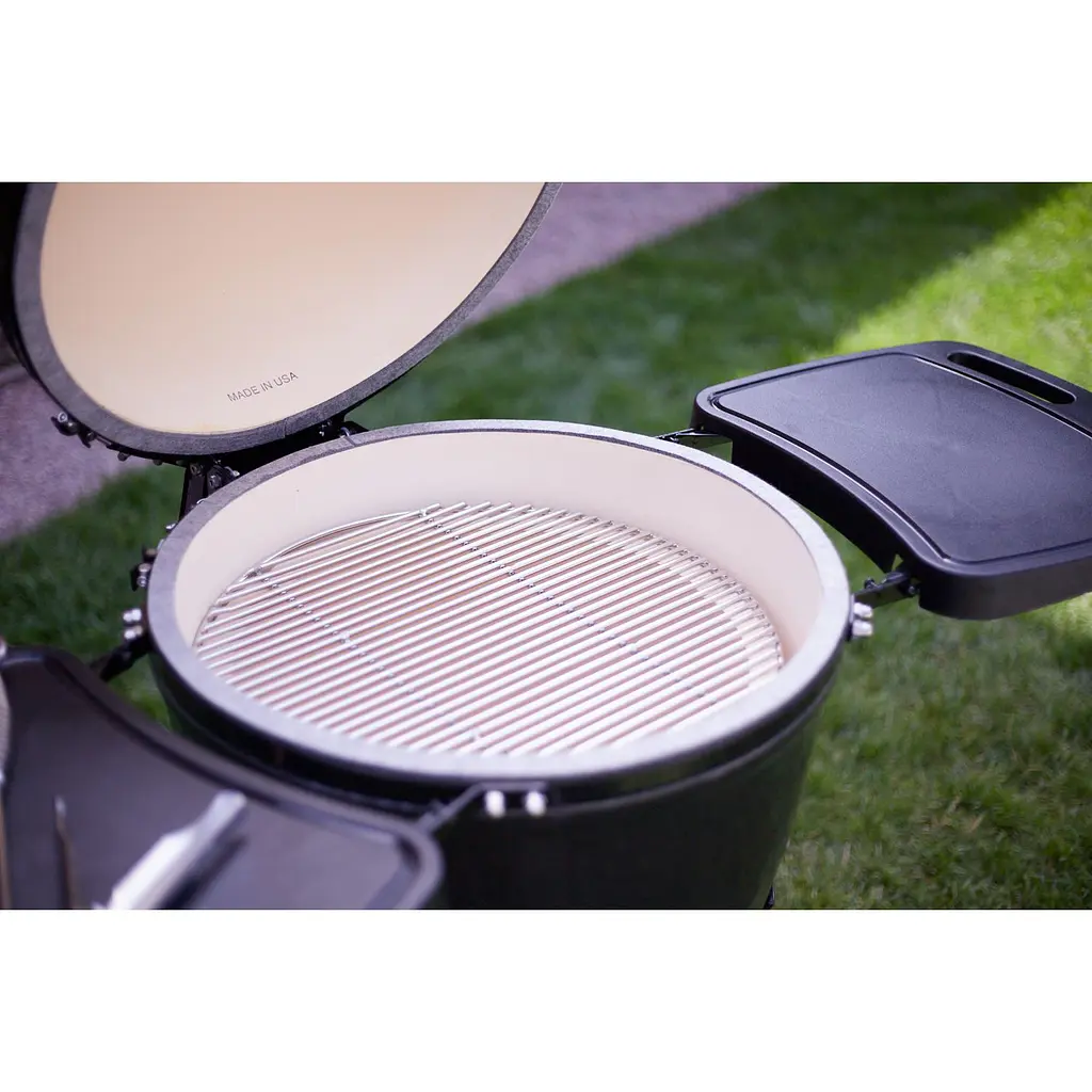 Керамический угольный гриль Primo Large Round All in One (PGCRCG) - фото 10