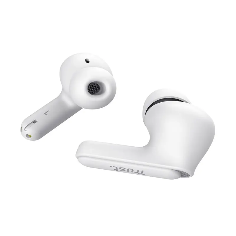 Наушники Trust TWS Yavi Earbuds BT 5.3 ENC SBC Mic Белый (25172_Trust) - фото 2
