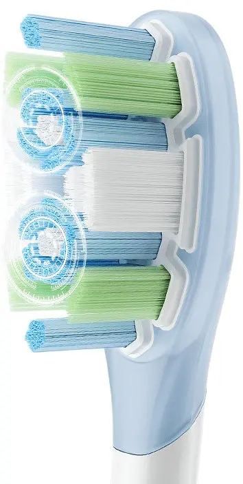 Насадки стандартні (Clean) набір 3 штуки для зубної щітки Xiaomi Oscillation Electric Toothbrush Replacement Heads (BHR9817TY) - фото 2