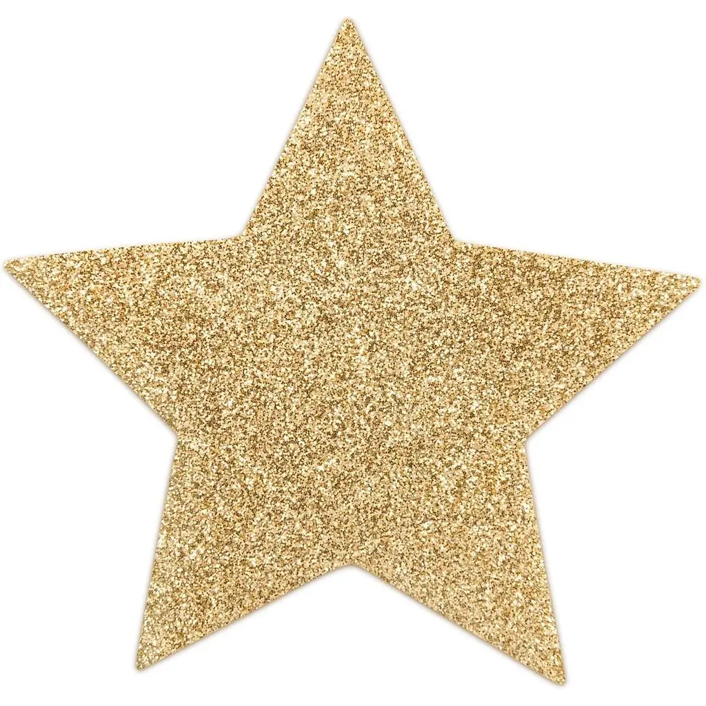 Пестіс-стикини Bijoux Indiscrets Flash Star Gold наклейки на соски One size - фото 2