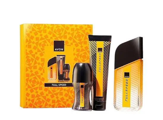 Парфумерно-косметичний набір Avon Full Speed для нього (edt/100 мл + deo/50 мл + gel/100 мл) (158511371)