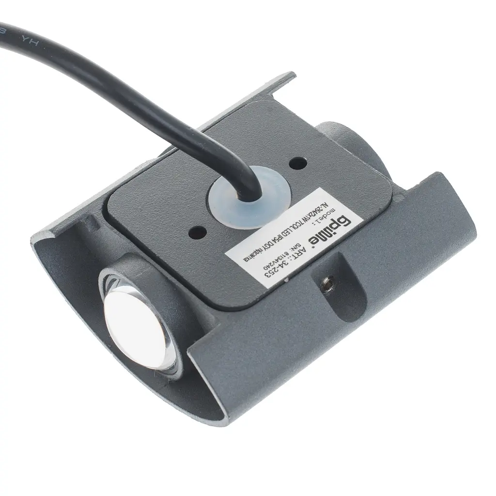 Підсвітка Brille LED фасадна RGB IP54 AL-264/2х1W 7COL DGY - фото 5