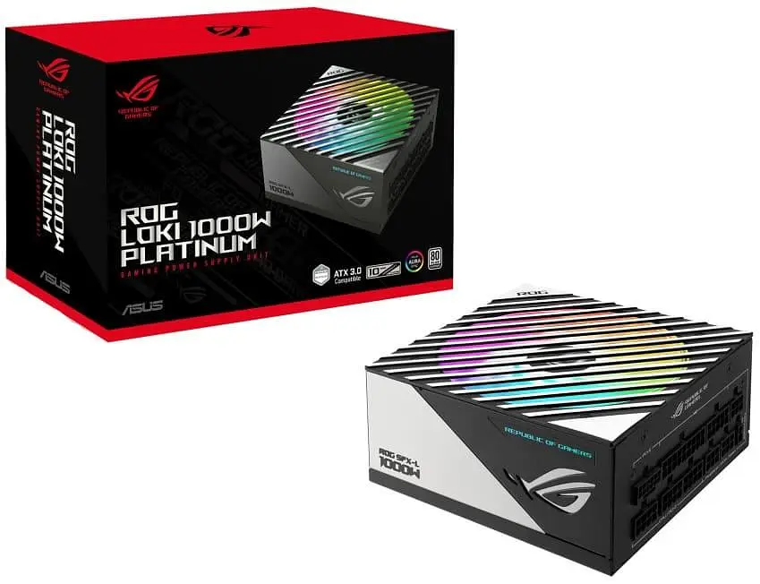 Блок питания ASUS ROG-LOKI-1000P-SFX-L-GAMING 1000W 80+ Platinum (90YE00N1-B0NA00) Black - фото 7