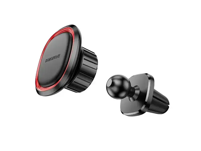 Автомобільний тримач для смартфона Borofone BH124 Black/Red (6941991119545) - фото 2